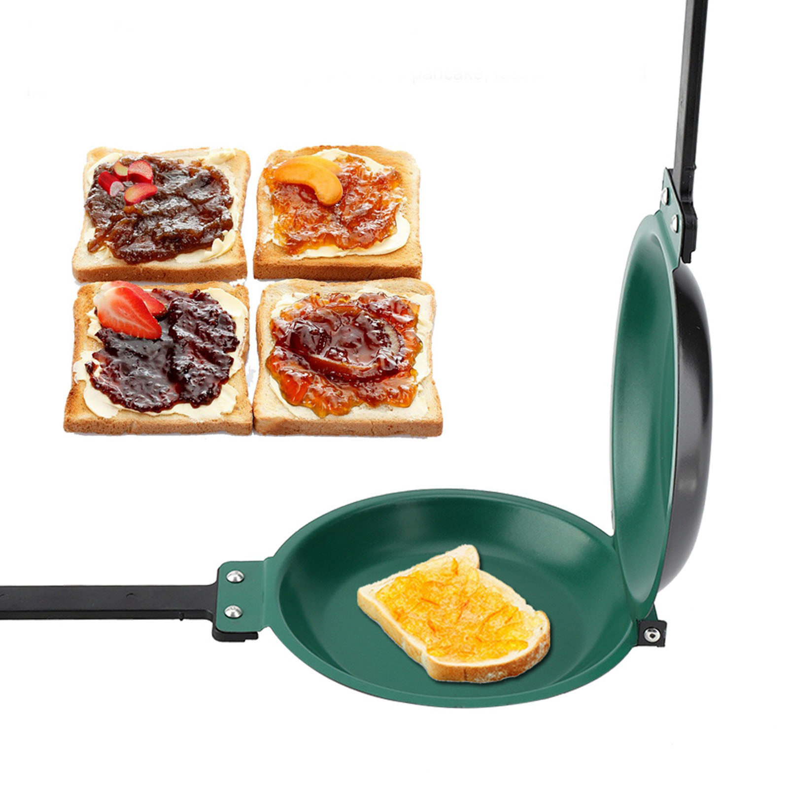 Mini Pancake Griddle - Sartén con revestimiento de acero de