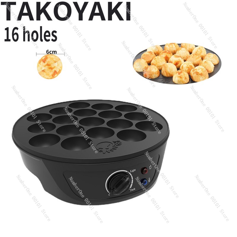 Takoyaki Grill Plate - Máquina Eléctrica para Hacer Bolas de