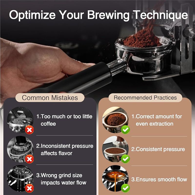 Breville Espresso Barista Express - Portafiltro sin fondo ABUN de 54