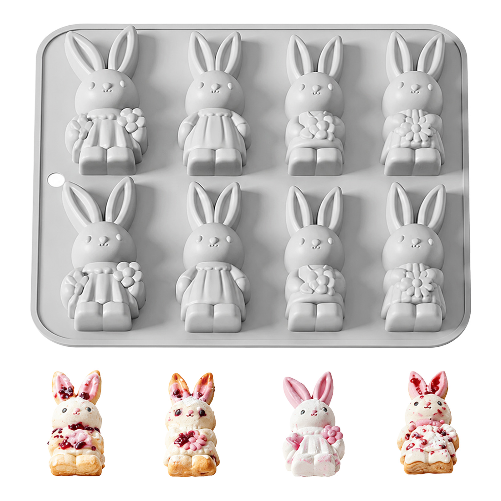 Molde Profesional para Pastel  - Bunny Cake Mold reseña y precio