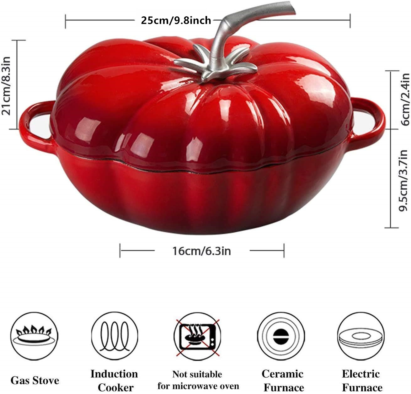 Horno Holandés de hierro fundi - Cast Iron Corn reseña y precio