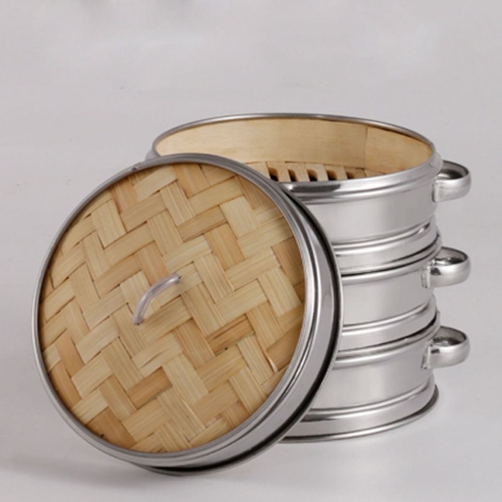 Herramienta de cocina redonda  - Bao Steamer Bamboo reseña y precio