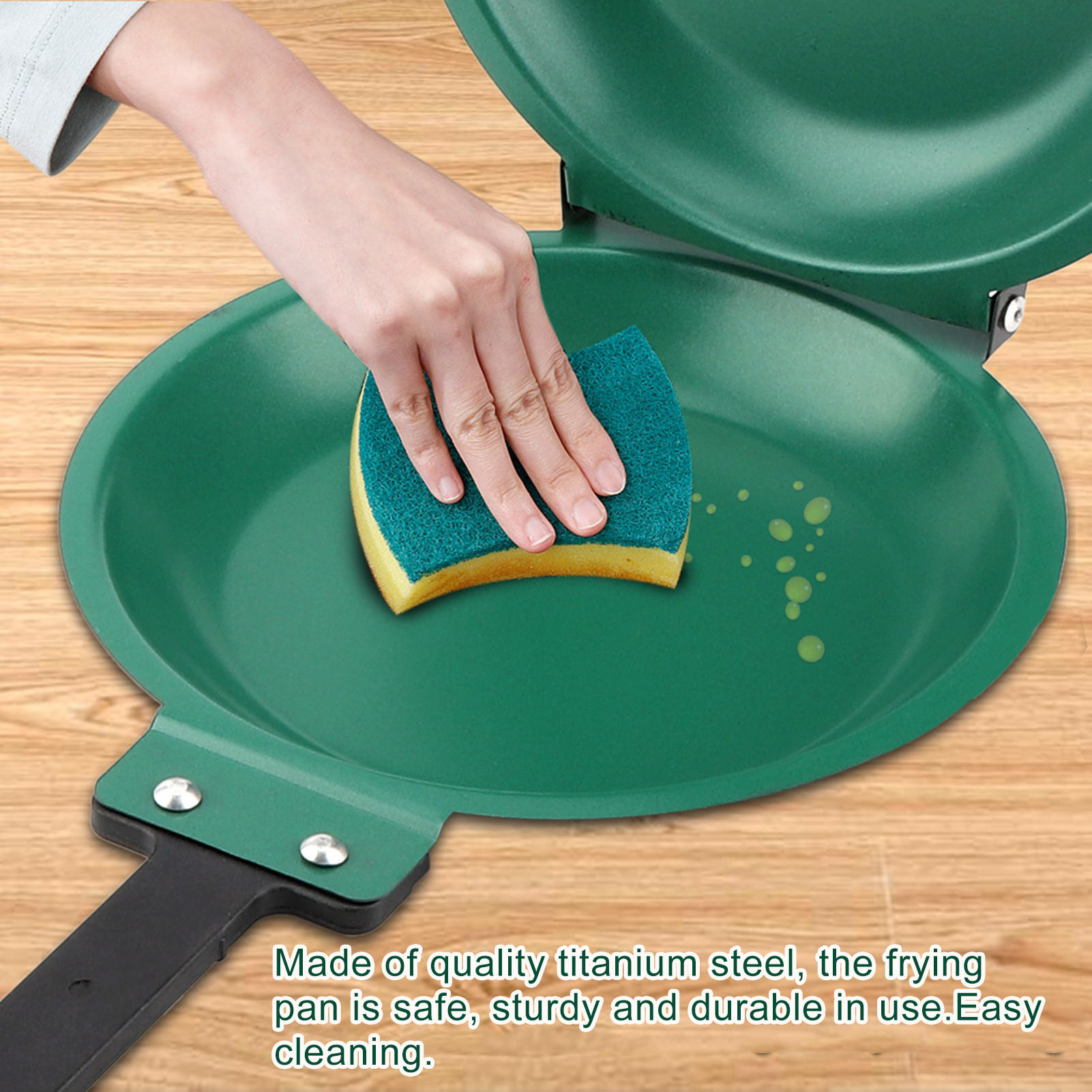 Sartén con revestimiento de ac - Mini Pancake Griddle reseña y precio