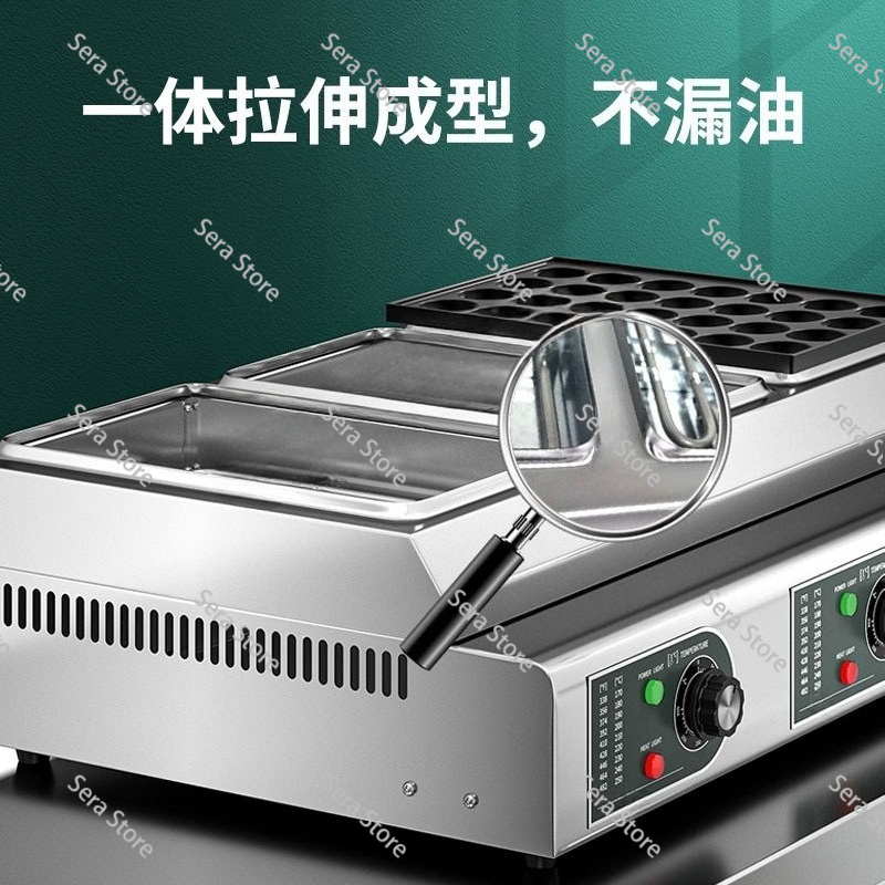 Máquina Comercial Eléctrica y  - Takoyaki Grill Plate reseña y precio